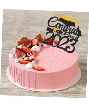 IMIKEYA 6pcs 2023 Graduation Cake Decorating Cupcake Decorating Class a Customs 2022 Graduation Cake Picks Graduation Cake Decorations 2023 Graduation Cupcake Party Supplies Make up As Shown 15x14.3cm - Buy Online on SooperMarket.com