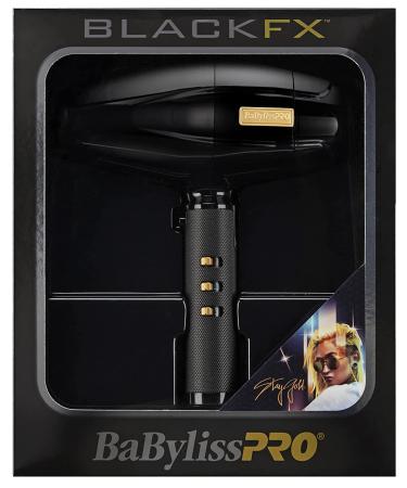 BaBylissPRO BLACKFX Metal Collection Hair Dryer | Professional Performance & Style - Buy Online on SooperMarket.com