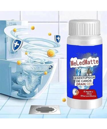 Caduola Powerful Pipe Dredging Agent Pipe Dredge Deodorant Sink Drain Cleaner Kitchen Toilet Pipeline Quick Cleaning Tool Portable Powder Cleaning Tool to Unclog Clogged Drains with Ease (2 PCS) - Buy Online on SooperMarket.com