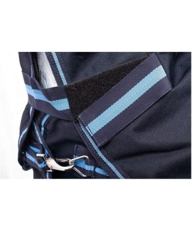 Buy RL24 Weiddecke Full Neck 600D Nylon Waterproof Winter Blanket for Horses - Blue/Baby Blue 145 cm (300g/m ) - Buy Online on SooperMarket.com