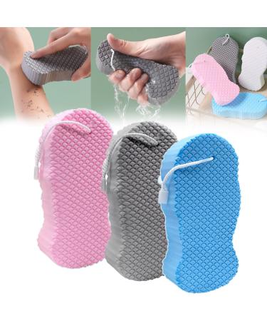 Positivity Exfoliating Bath Sponge Positive Super Soft Exfoliating Bath Sponge Efficieint Exfoliating Bath Sponge Positivte Exfoliating Sponge Positivte Magic Exfoliating Bath Sponge(3-C)