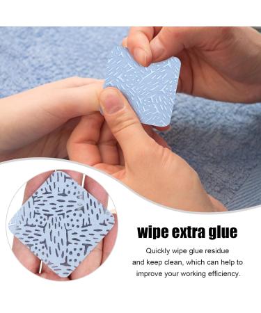 Buy Minkissy 540Pcs Lint-Free Nail Polish Remover Wipes | Eyelash Extension Supplies & Organic Nail Care Online - International Shipping Available - Buy Online on SooperMarket.com