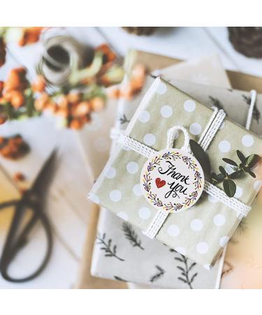 Buy 1000 Round Self-Adhesive Thank You Stickers - Perfect for Gifts Envelopes Weddings & Birthdays | Ideal for International Shipping - Buy Online on SooperMarket.com
