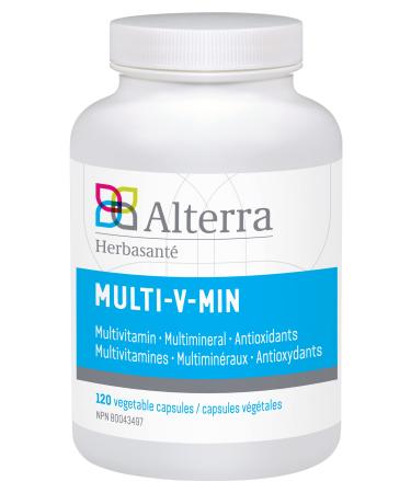 Alterra Multivitamins for Women & Men | Helps in Connective Tissue Formations Maintenance of Bones Cartilage Teeth & Gums | with Iron Magnesium Selenium Vitamin C B12 B6 Zinc | 120 Capsules