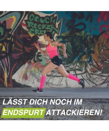 High Performance Runattack Compression Stocking 18-21mmHg - Neon Green | Size 39-42 - International Shipping Available - Buy Online on SooperMarket.com