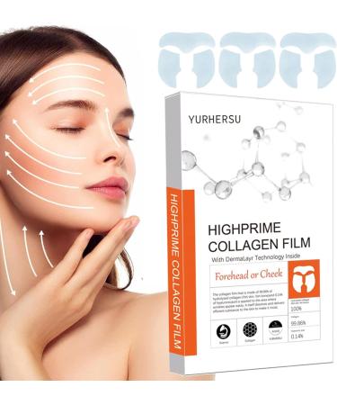 Pure s Film Bio Face Film for Face Soluble Supplement Moisturizing and Hydrating 3pc * Forehead Film 3 Pairs* Cheek Patches - Buy Online on SooperMarket.com