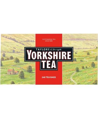 Yorkshire Tea Compatible 240 Teabags 750g - Buy Online on SooperMarket.com