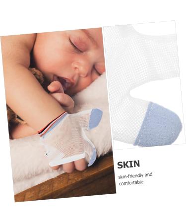 KOMBIUDA 2 Pairs Ring Biting Gloves Infants Finger Protector Kids Thumbs Infant Products Breathable Child Net As Shown 12.00X10.50X0.10CM - Buy Online on SooperMarket.com