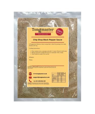 Chip Shop Style Black Pepper Sauce Tongmaster Secret Recipe - 35g