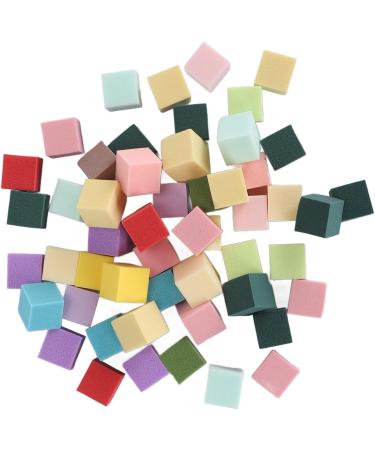 Nail Art Sponge Colorful Portable Multipurpose Nail Makeup Sponge Reusable Soft Compact for Applying Blush - Buy Online on SooperMarket.com