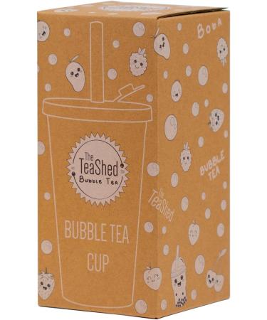 Teashed Bubble Tea Cup & Straw Gift Set - Reusable 16oz, Leak Proof Design - Hot or Cold - Ideal for Popping Boba Syrup and Powder Bubble Tea Kits - Buy Online on SooperMarket.com