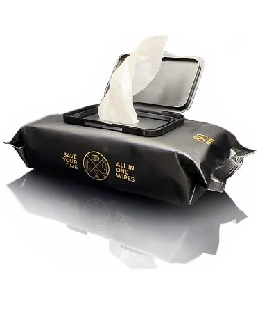 CleanSkin 80-Count Cleansing Tattoo Wipes - All-in-One Green Soap Solution | Alcohol-Free & Fragrance-Free | Ideal for Tattooing, PMU, and Piercings - Buy Online on SooperMarket.com