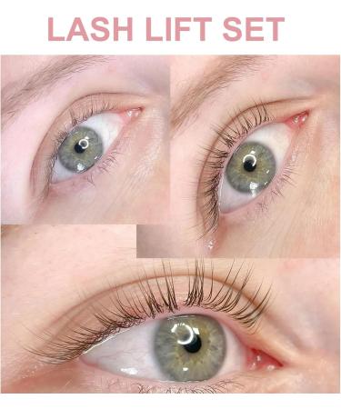 Eyelash Lift Kit Curl Eyelash Lamination Kit Beginners DIY Lash Lift Set Gentle For Lash Semi-Permanent Curling Thick No Smudge Lash Lift Lamination Eyelashes Friendly Easy To Use - Buy Online on SooperMarket.com