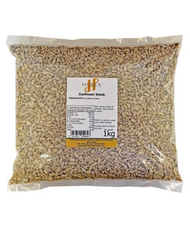 Hides Fine Foods - Sunflower Seeds 1kg - GMO Free - Suitable for Vegetarians - Cooking - Vegetable Burgers - Roasting - Trail Mix - Seed Butter - Baking