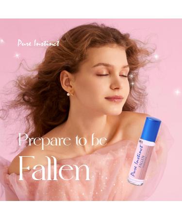 Pure Instinct FALLEN Roll-On The Original Pheromone Infused Body Oil Perfume Fragrance EDP Parfum - For Her Women - TSA Ready 0.34 fl oz Fallen - Women - Buy Online on SooperMarket.com