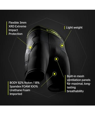 Storelli Unisex Bodyshield Impact Protection Crushed Shorts | Waded Soccer Compression Pants | Enhanced Lower Body Protection for Athletes - Buy Online on SooperMarket.com