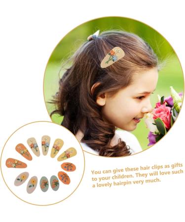 HAPINARY 6 Pairs Fabric Hairpin Hair Clips Cartoon Hair Clip Hairpin Girl Hair Accessory Little Girl Hair Clips Hair Accessories for Hair Barrettes Hair Pin Polyester - Buy Online on SooperMarket.com