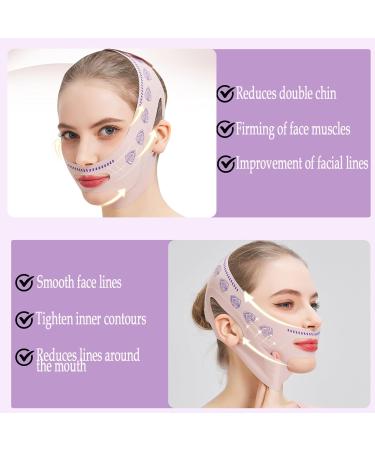Buy Reusable V Line Mask - Breathable & Comfortable Chin Strap for Women - Pink | International Shipping Available - Buy Online on SooperMarket.com