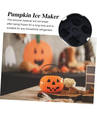 ABOOFAN 1pc Pumpkin Ice Tray Tool Tray Fondant Molds Silicone Ice Reusable Ice Mold Chocolate Forming Box - Buy Online on SooperMarket.com