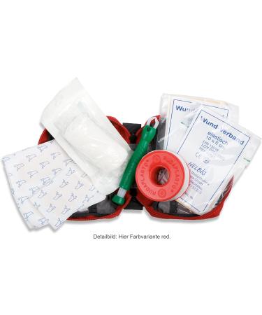 Tatonka First Aid Mini Set - Compact First Aid Kit for Outdoor Adventures Hiking & Cycling - Includes Tick Pliers - 10x7x4cm Black - Buy Online on SooperMarket.com