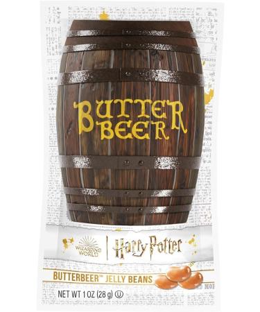 Jelly Belly Harry Potter Butterbeer Jelly Beans Bag 28g 6-Pack - Holidays & Christmas Candy - Vegan Candy Dairy Free Snacks Gluten Free Kosher Candy Bulk Candy Stocking Stuffers for Teens - Buy Online on SooperMarket.com