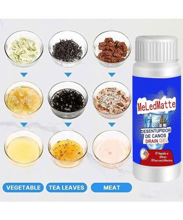 GeRRiT Meledmatte Powerful Pipe unblocking Agent Toilet Pipe unblocking Agent Pipe unblocking and Drainage Gel Deodorant Kitchen and Bathroom Pipe Quick Cleaning Tool 3pcs - Buy Online on SooperMarket.com