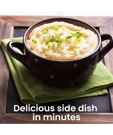 Instant Mashed Potatoes Bundle with Juniper Mart Recipe Card (Butter and Herb  Buttery Homestyle  Sour Cream and Chive  Four Cheese) - Buy Online on SooperMarket.com