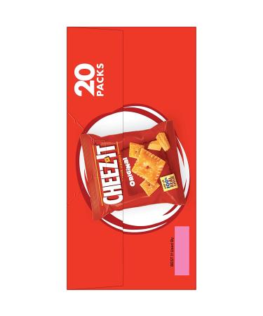 Cheez-It Original Baked Cheese Crackers 20oz Box (20 Packs) - Office and Kids Snack - Buy Online on SooperMarket.com
