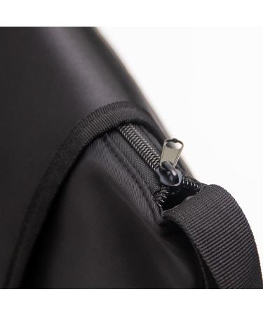 ANGENIL Large Capacity Hair Tools Travel Bag | Heat Resistant Mat for Flat Irons & Curling Irons | Portable 2-in-1 Hot Tool Mat Bag - Black - Buy Online on SooperMarket.com