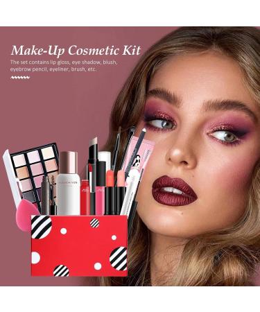 Fowybe 14-Part Make-Up Kit | Multi-Purpose Palette for Teens | Eyeshadow Lip Gloss Powder Concealer & More Perfect Make-Up Set for All Occasions - Buy Online on SooperMarket.com