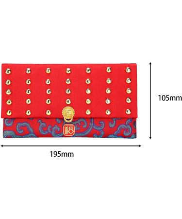harayaa Chinese Lunar Year Red Envelope Hongbao 2024 Dragon New Year Gifts Red Packets Red Pockets for Birthday Spring Festival Rich Blue - Buy Online on SooperMarket.com