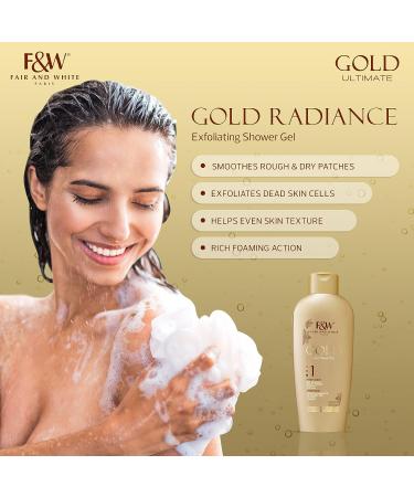 Fair and White Gold Radiance Body Wash 33.8 fl.oz - Pack of 1 - Buy Online on SooperMarket.com