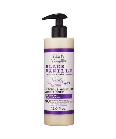 Carol s Daughter Black Vanilla Moisturizing Conditioner Adds Hydration & Shine to Dry Damaged Hair- Made with Shea Butter and Rosemary 8 fl oz (packaging may vary)