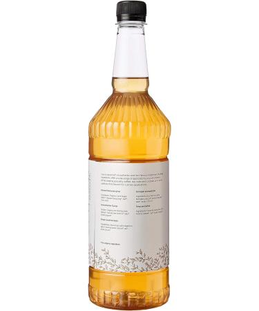Organic Almond Syrup - Vegan & Nut Free Flavouring for Coffee, Cocktails & Baking - 1 Liter (Pack of 1) - Buy Online on SooperMarket.com