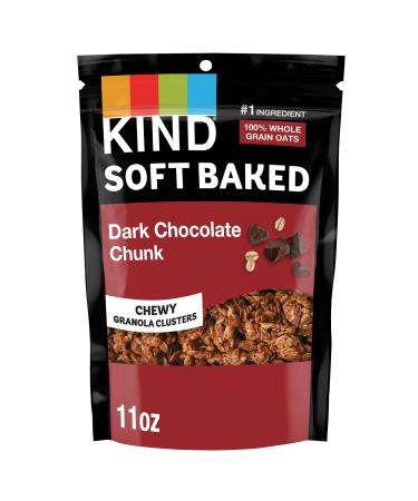 KIND Soft Baked Granola, Dark Chocolate Chunk, 11 oz bag Dark Chocolate Chunk 1