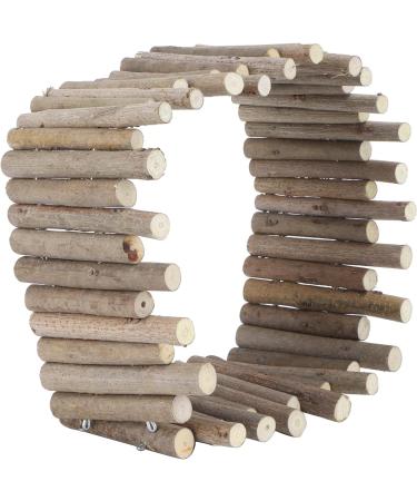 Longzhuo Hamster Wood Fence & Toys Natural Hiding Places Molar Exercises & Fun Bridges for Small Animals (50 cm) - Buy Online on SooperMarket.com
