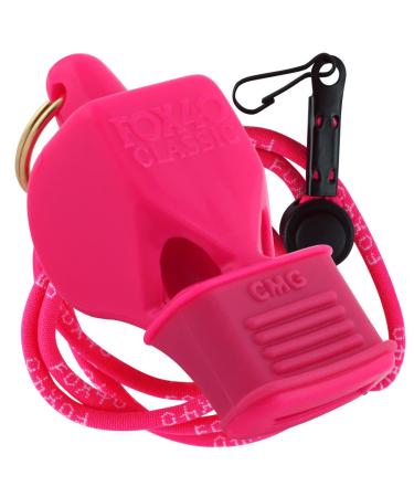 Fox 40 Classic CMG Pealess Safety Whistle 115 dB Pink 9603-0408