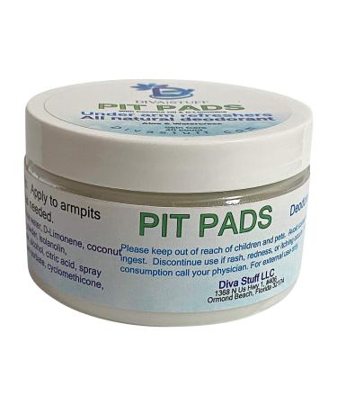 All Natural Aluminum Free Deodorant Pit Pads - Watercress & Aloe Scent - 40 Pads by Diva Stuff - International Shipping Available - Buy Online on SooperMarket.com