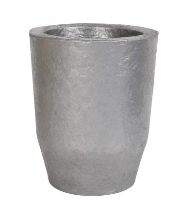CANALHOUT Silicon Carbide Graphite Crucibles,Crucibles for Melting Metal,Withstand The High Temperature 1800(3272F),Melting Casting Refining Aluminum Gold Silver Copper (6KG No.6)