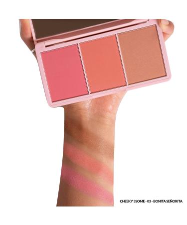 Kimchi Chic Beauty Cheeky 3Some Blush Trio - 03 Bonita Se orita - Buy Online on SooperMarket.com