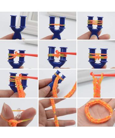 2000+ Rubber Band Bracelet Kit | Loom Bracelet Making Set for Kids | Refill Loom Set with Rubber Bands | Bracelet Making Kit - Buy Online on SooperMarket.com