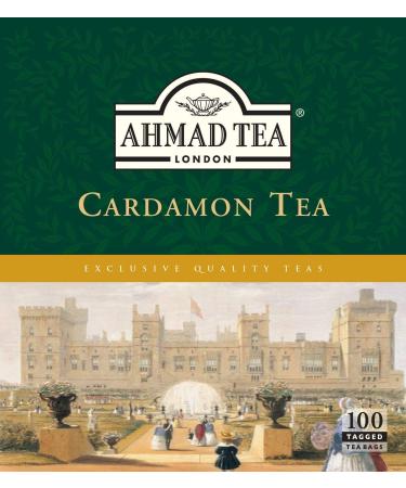 Ahmad Tea - Cardamon Tea 100 tea bags - Buy Online on SooperMarket.com