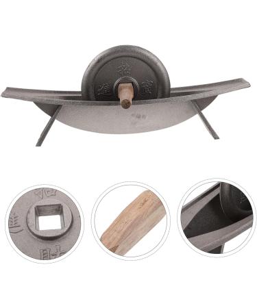 KALLORY Chinese Medicine 1pc Iron Medicine Roller Clinic Grinding Tool Manual Medicine Rubbing Tool Rug Roller Carpet Corporate - Buy Online on SooperMarket.com