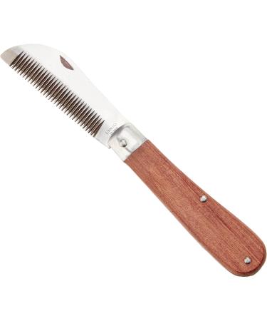 LINCOLN Thinning Knife - Horse &Amp Pony Grooming - Tidy Manes &Amp Tails Brown - Buy Online on SooperMarket.com