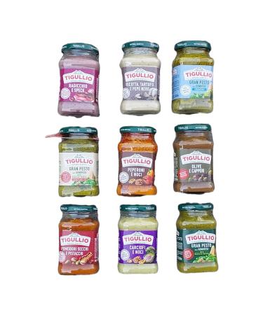 TIGULLIO PESTO ITALIA X PASTA BOX ASSORTMENTS OF DIFFERENT FLAVORS