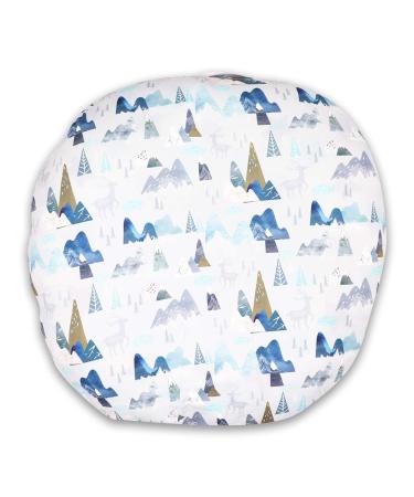 Mountain Lounger Cover for Newborn, Boys and Girls Lounger Pillow Cover for Baby, Snug Fitted Removable Slipcover, Lovey Super Soft Snug Fitted