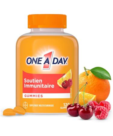 One A Day Multi+ Immunity Gummies For Adults - Immunity Multivitamin for Women And Men Plus Daily Immune Support With Vitamin C Vitamin D And Zinc To Support Immune Function 120 Gummies - Buy Online on SooperMarket.com