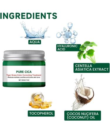 4 Pieces Colour Correcting Cream For Redness Centella Soothing Cream Colour Correction Cream Facial Moisturiser For Women Men Whitening Cream For Face Skincare - Buy Online on SooperMarket.com