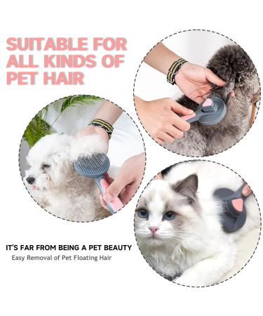 Willight Self-Cleaning Pet Brush for Dogs & Cats - Long & Short Hair - Pet Care Tool for Undercoat Removal - Pink - Buy Online on SooperMarket.com