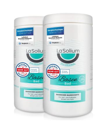 Alkaline bath salt - DERMATEST VERY GOOD 2400g - Alkaline skin care with mineral clay pH value 9 from Germany 2.4 kg (1 pack)